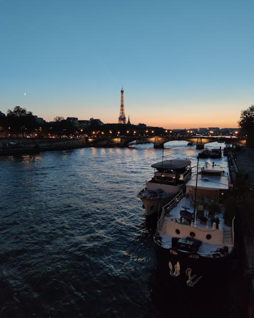 Seine River in Paris, France
