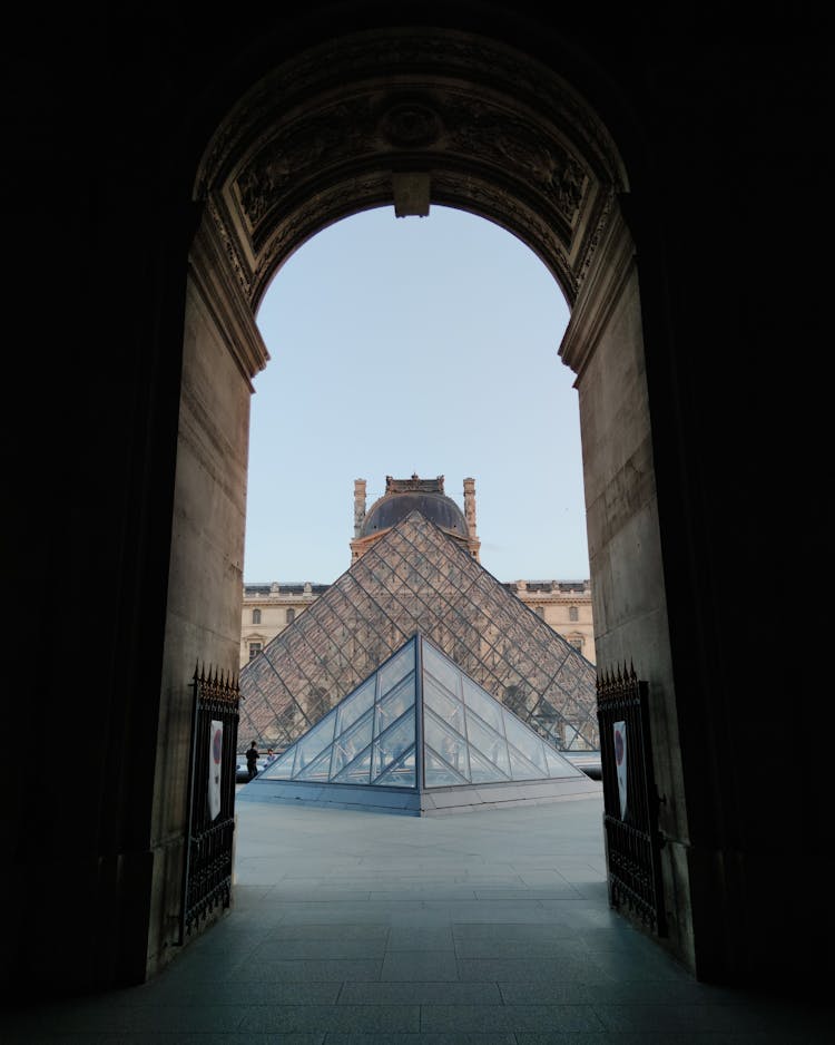 Louvre Museum In Paris, France