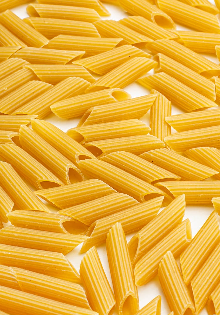 Raw Penne Pasta