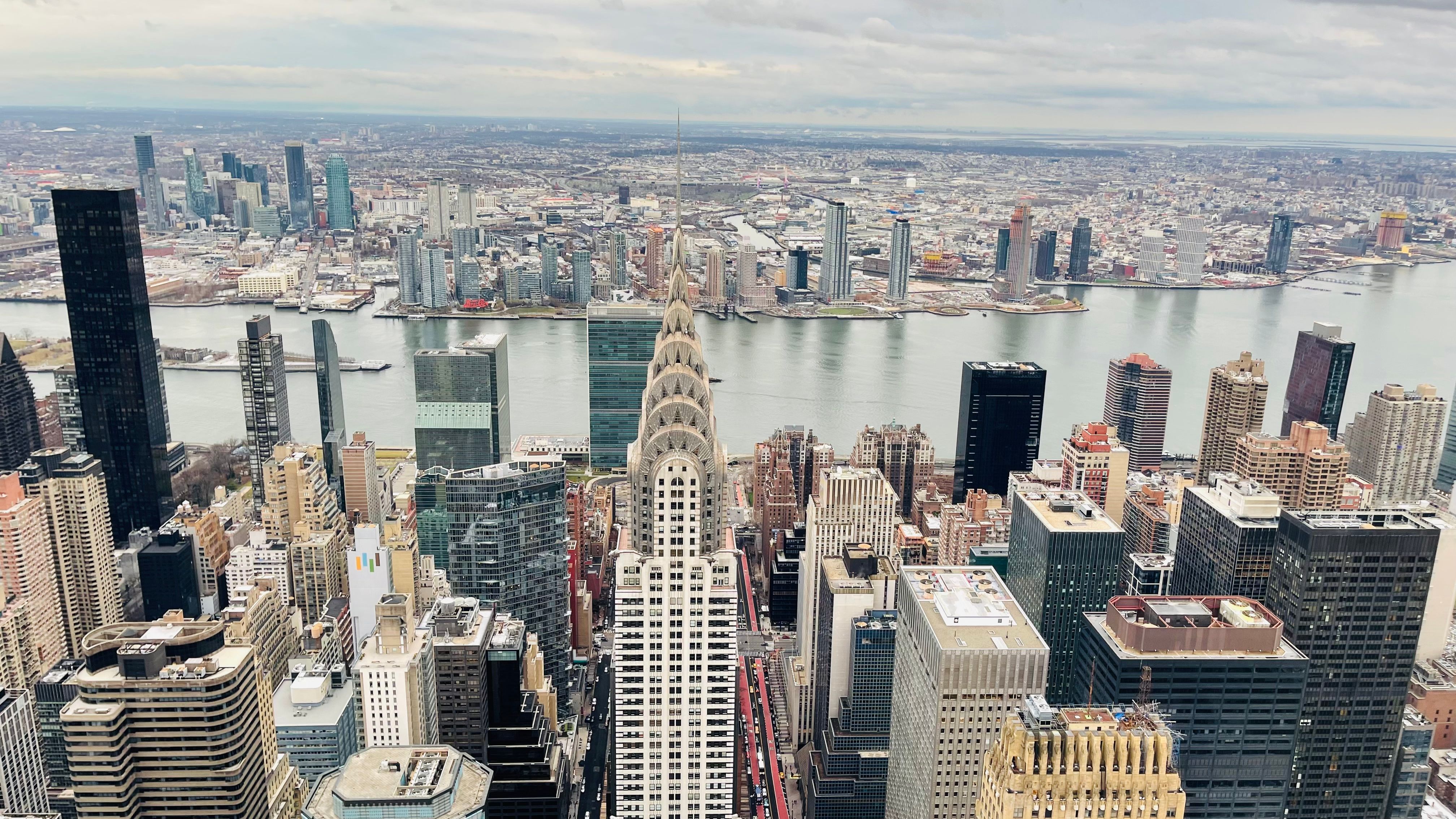 Unforgettable Manhattan Helicopter Sightseeing Tour Review: 12 Minutes That Will Take Your Breath Away Review 2026 - Breathtaking aerial shot of New York City skyline featuring iconic skyscrapers.