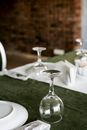 Table Set Up for Dinner