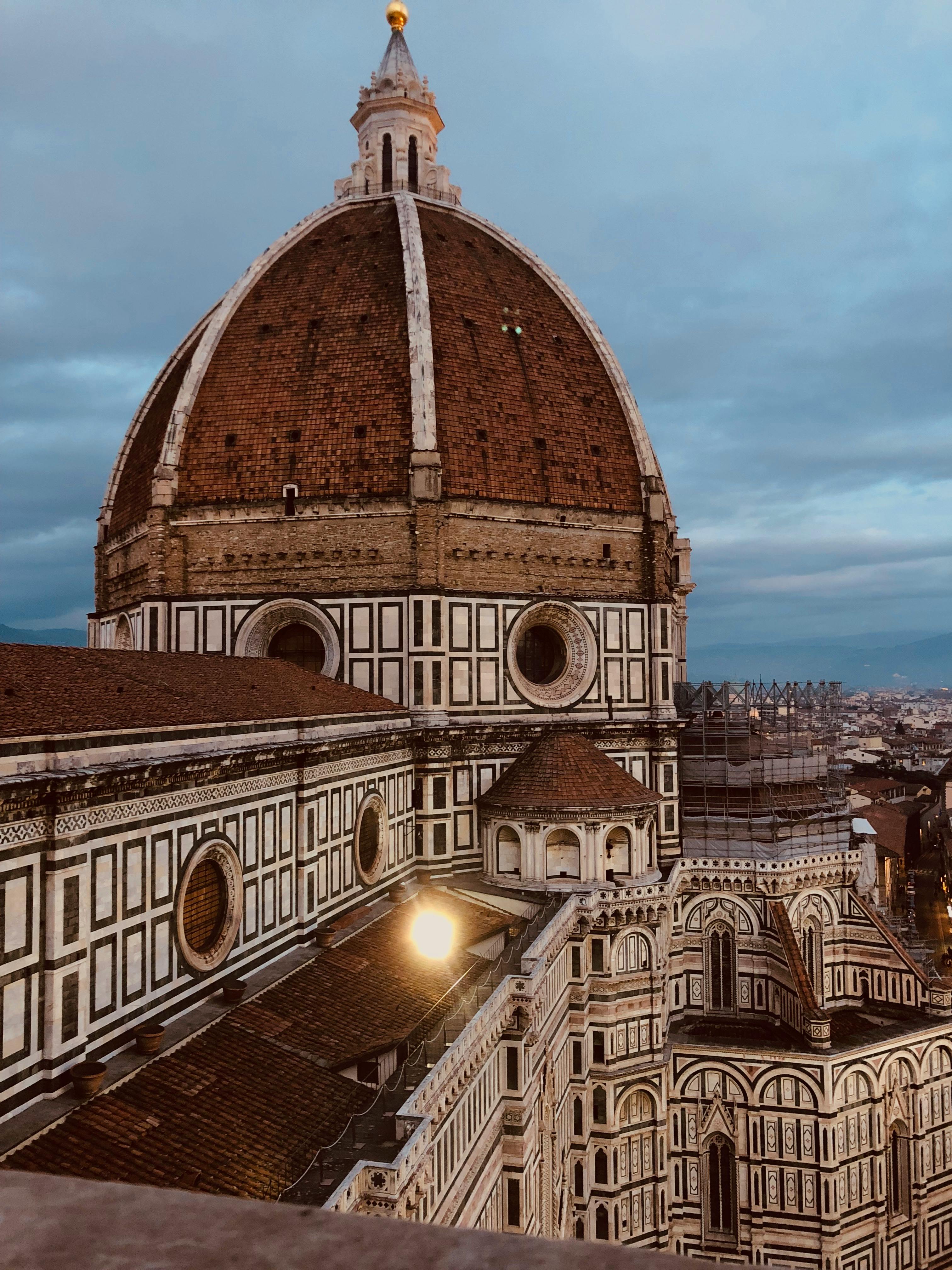 Dome of Florence Cathedral Under Blue Sky · Free Stock Photo