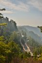 Roads on Mountainside