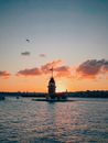 Maiden's Tower During Sunset