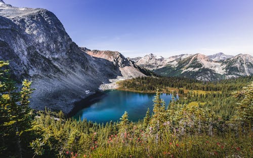 View of Mountain Lake