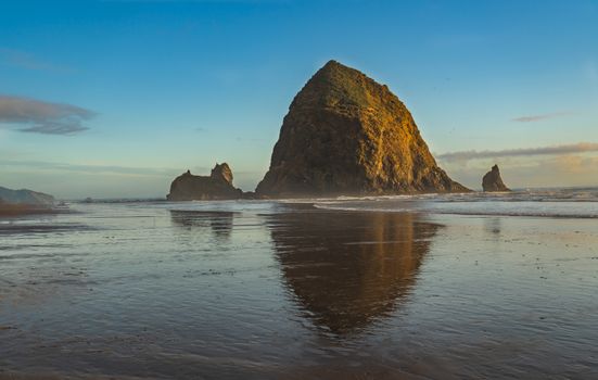 Haystack Rock near Cannon Beach