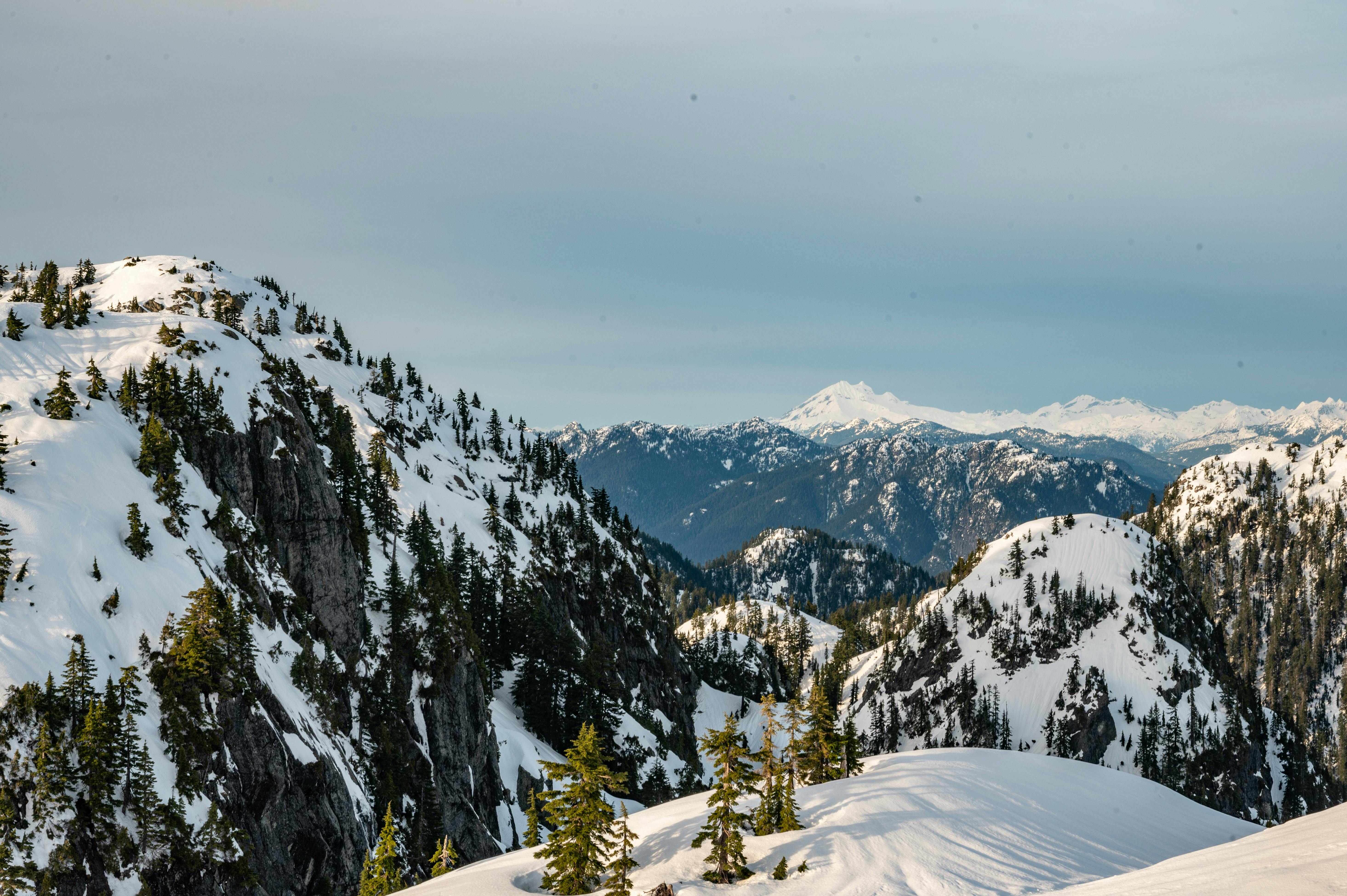 Snow Covered Mountains · Free Stock Photo