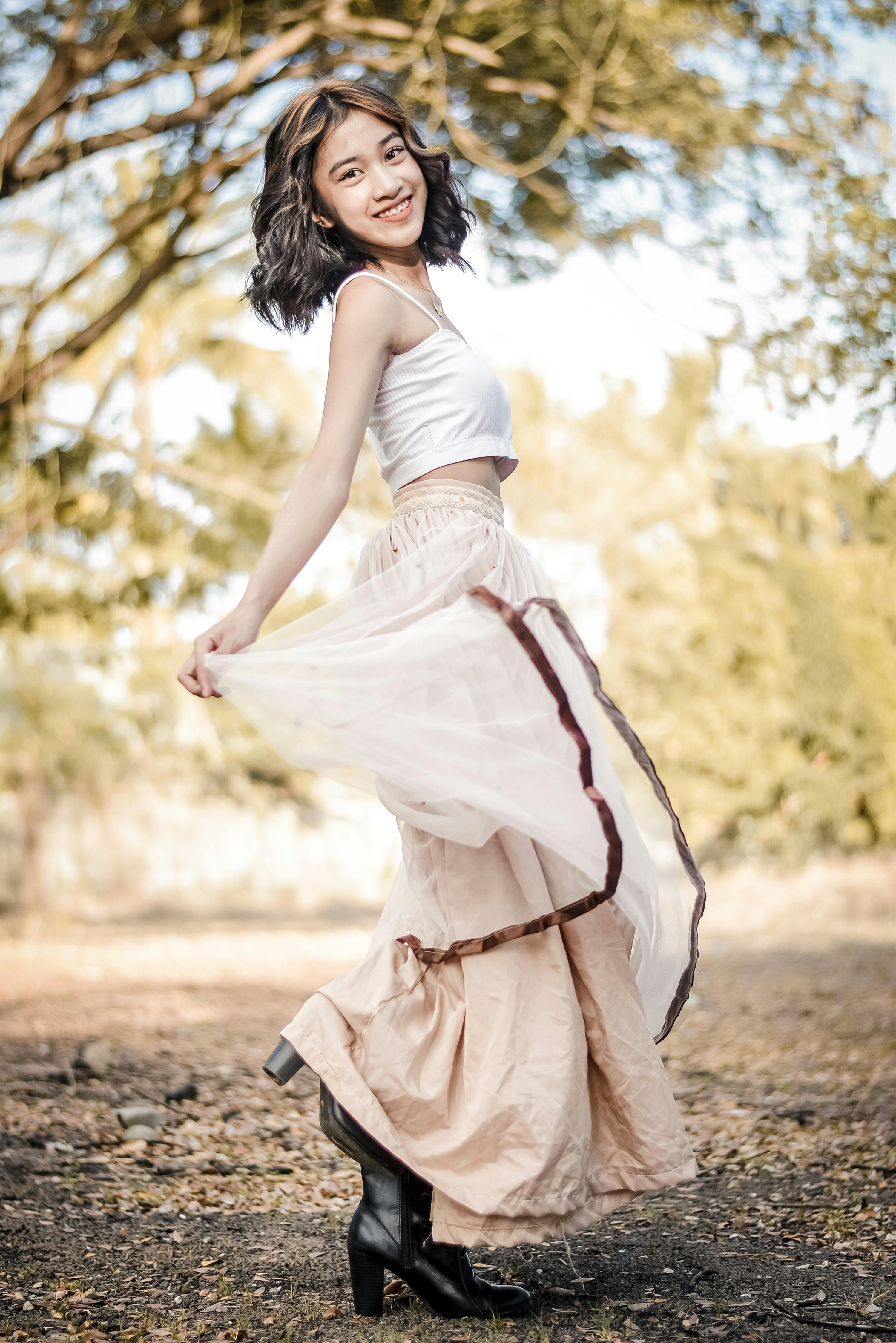 To dance is to be out of yourself...… | Long skirt top designs, Long skirt  and top, Stylish party dresses