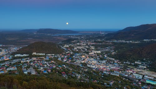 city_skyline, 山, 市容 的 免費圖庫相片