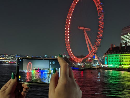 Бесплатное стоковое фото с лондон сити, лондонский глаз, лондонский мост