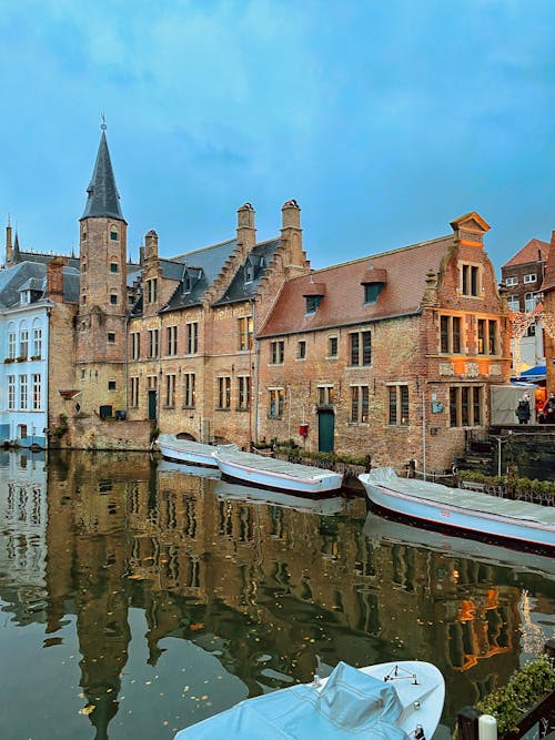 A Canal in a Town