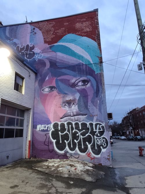 Free stock photo of graffiti, montreal, portrait Stock Photo