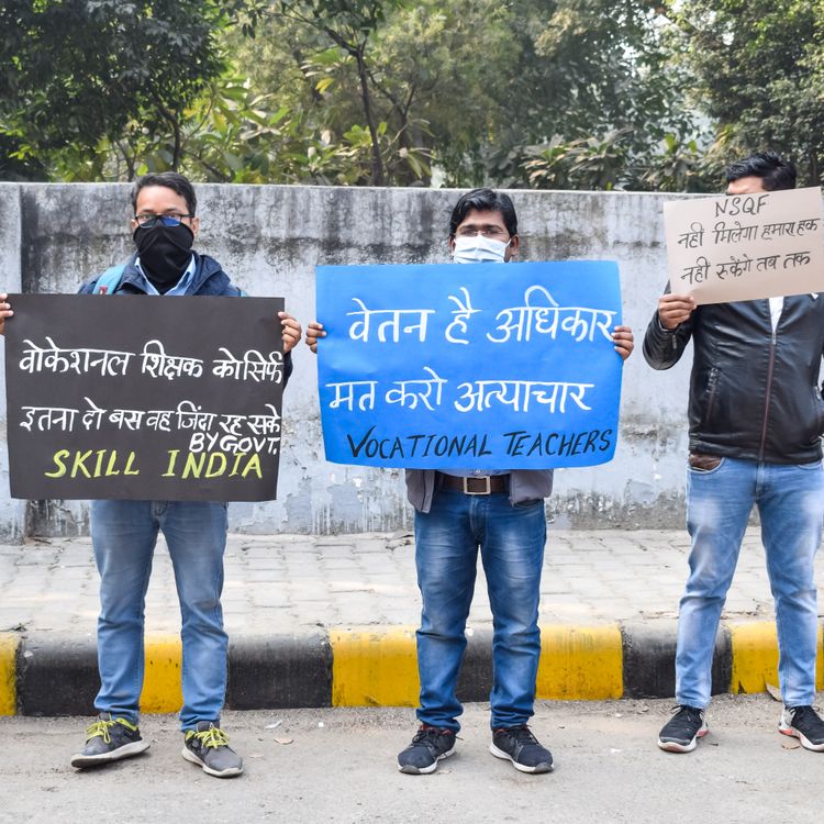 Men holding Signages during a Protest · Free Stock Photo