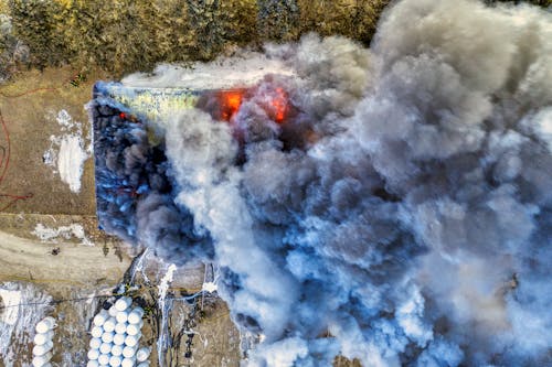 Bezpłatne Darmowe zdjęcie z galerii z dym, katastrofa, ogień Zdjęcie z galerii