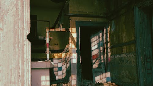 Free Abandoned House Interior  Stock Photo