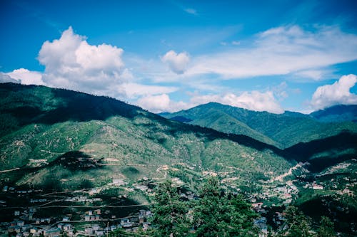 Gratis arkivbilde med ås, bhutan, blå himmel Arkivbilde