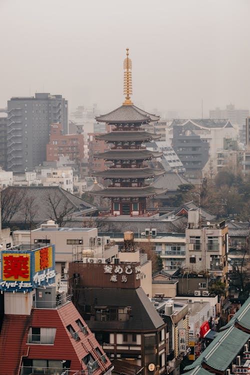 Gratis lagerfoto af by, byer, japan Lagerfoto