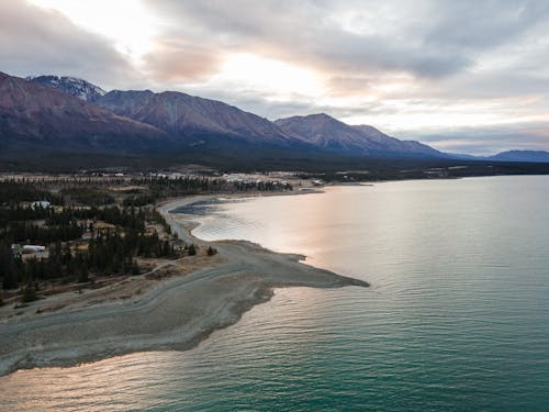 Aerial Shot of the Shoreline