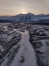 Snow Covered Mountain