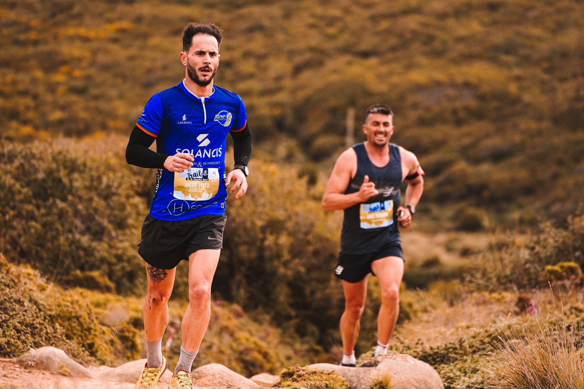 trail runner mountain ultramarathon