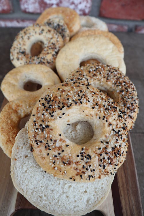 Ingyenes stockfotó bagel, élelmiszer, élelmiszer-fotózás témában