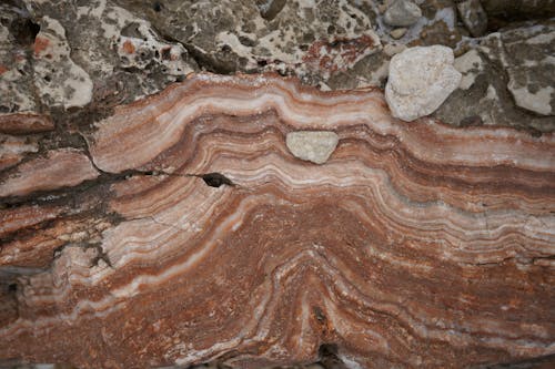 Kostnadsfri bild av bandad järnbildning, närbild, rock