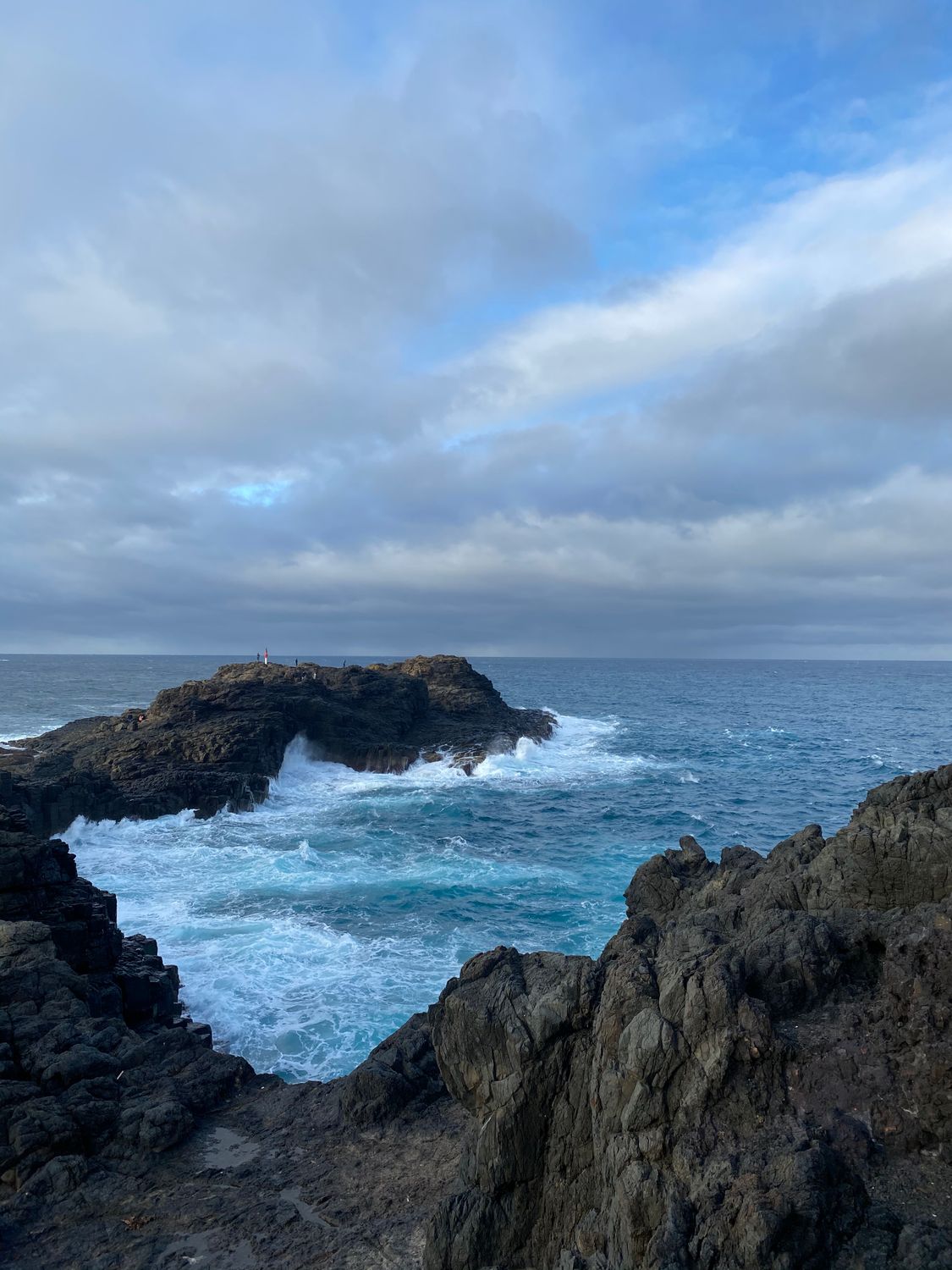 Photo of Rock Formation on Ocean · Free Stock Photo