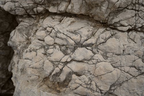 Brown and Gray Rock Formation