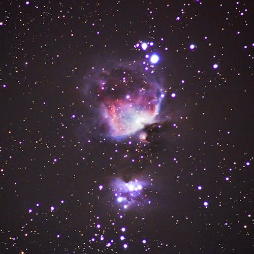 Close-Up Photo of Orion Nebula