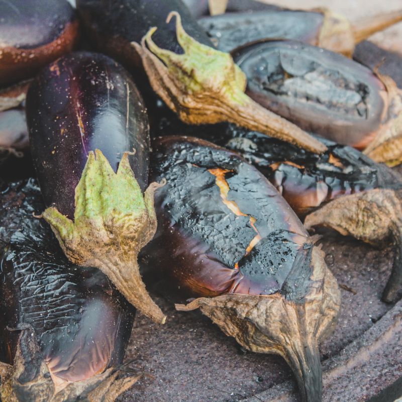Slow Cooker Sicilian Eggplant Caponata with Couscous