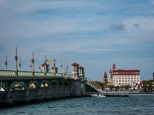 Bridge of Lions over River 