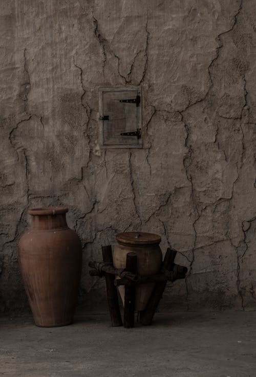 бесплатная Бесплатное стоковое фото с вазы, глиняная банка, ретро Стоковое фото