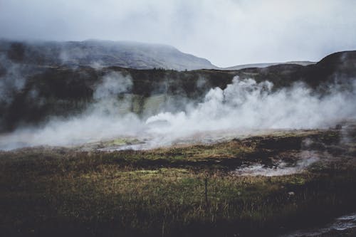 Бесплатное стоковое фото с гейзер, геотермальный, горы