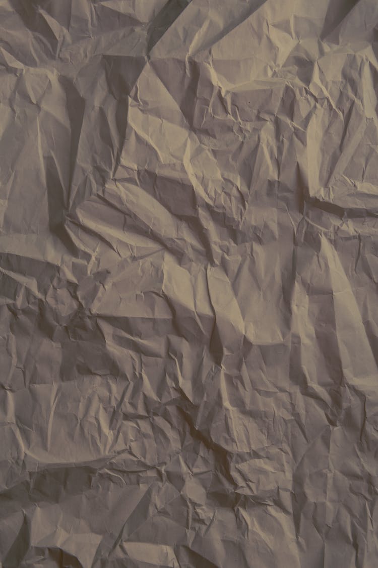 White Crumpled Paper