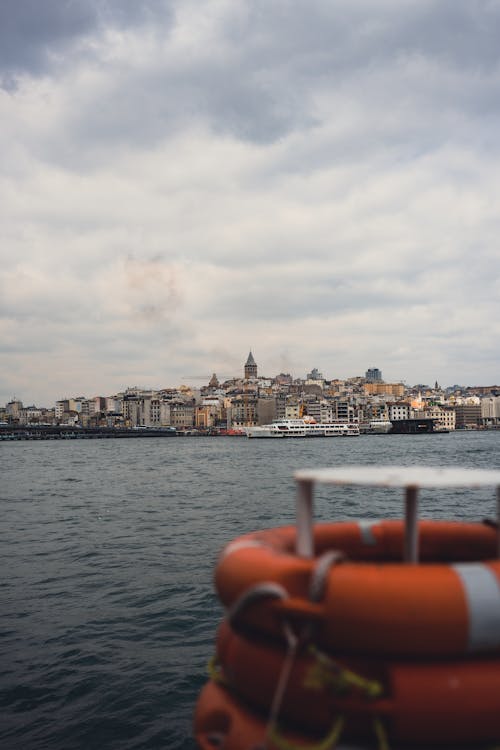 City Skyline Under White Clouds