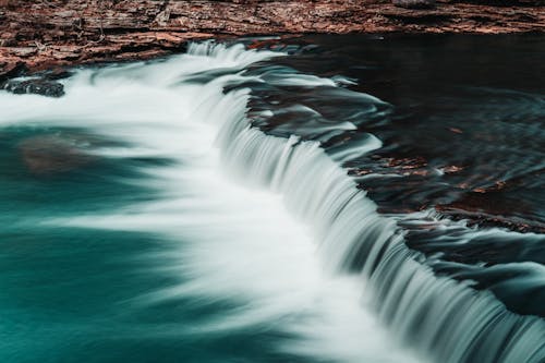 Základová fotografie zdarma na téma letecká fotografie, příroda, proud