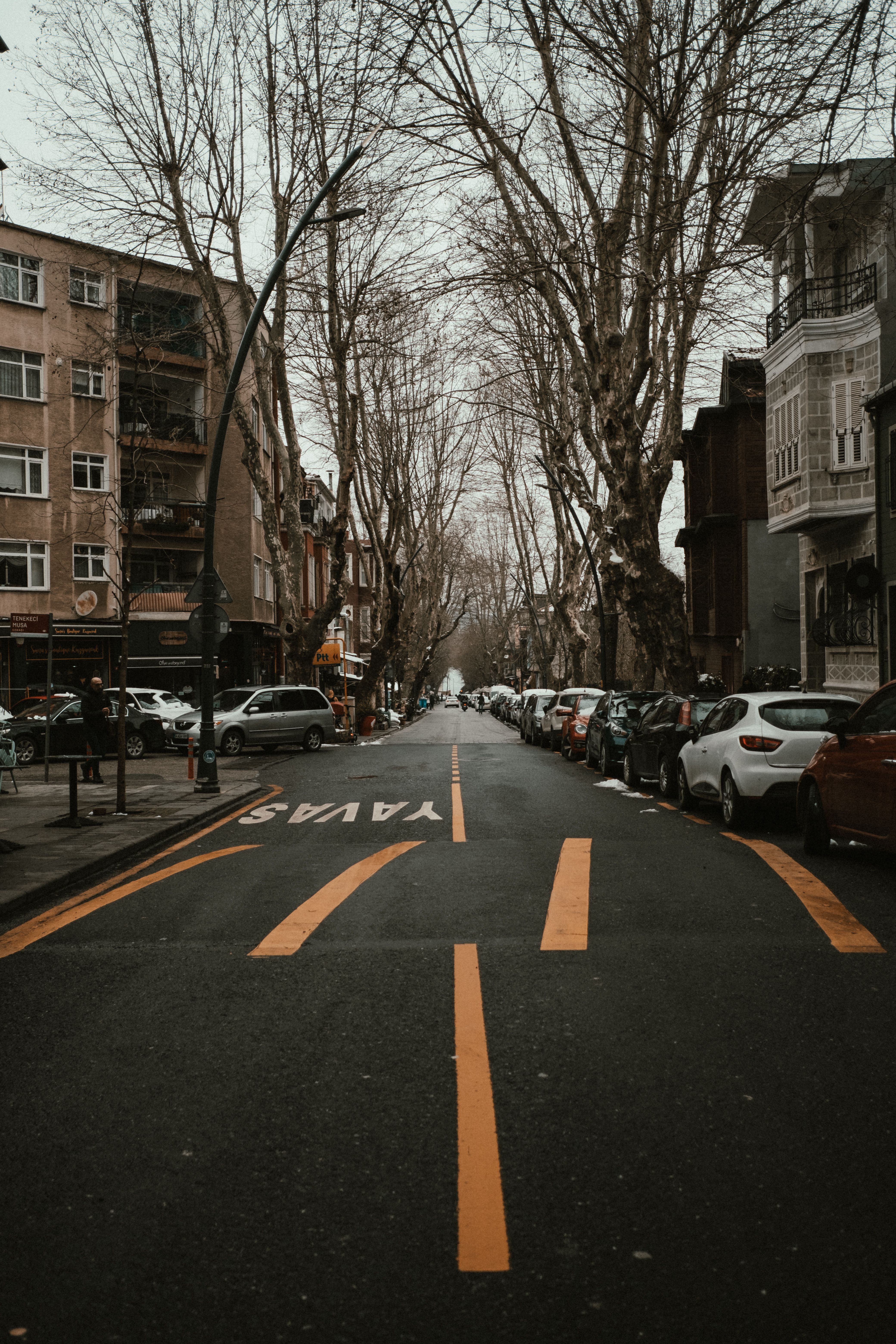 Cars Parked on Side of the Road · Free Stock Photo