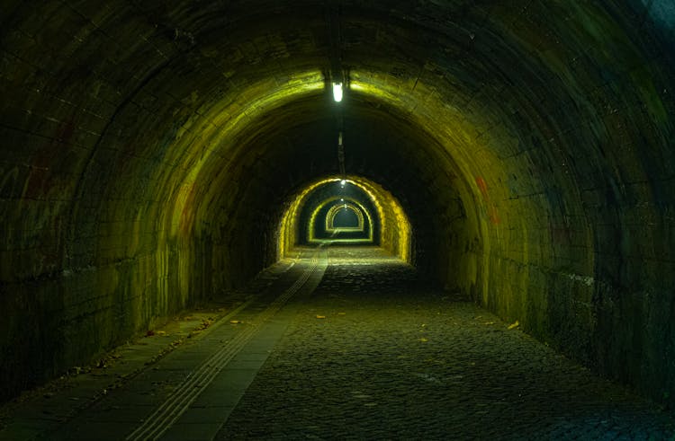 Lighted Tunnel 