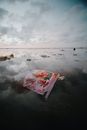 Litter Waste on Sand