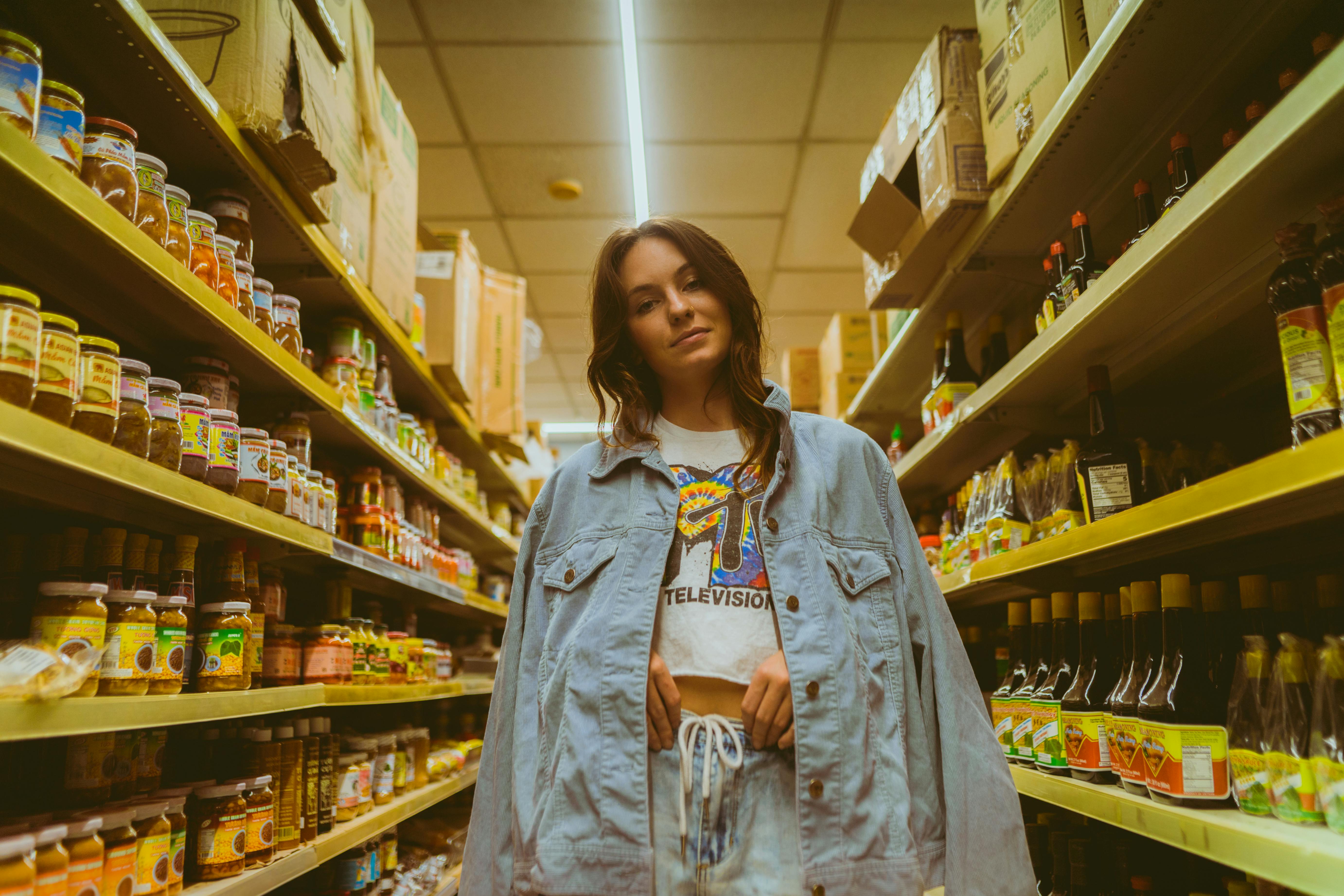 grocery trip candid lifestyle lifestyle photo 2
