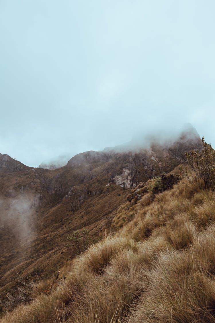 Fog Over Mountain Tops 