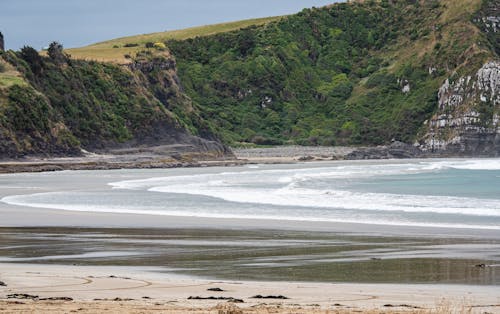 Sea Shore with Hill and Beach