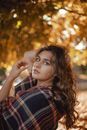 Brunette Woman Posing
