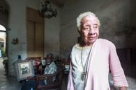 Close-up Photo of an Elderly Woman