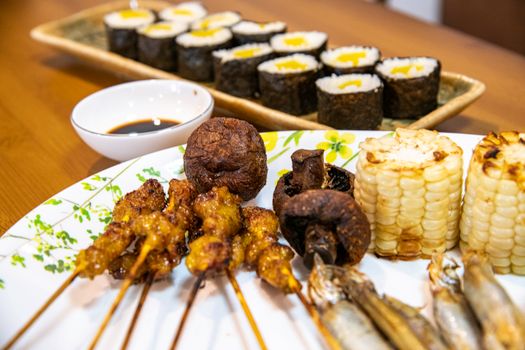 Sushi, Food