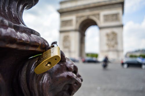 Shallow Focus Photography of Yellow Padlock