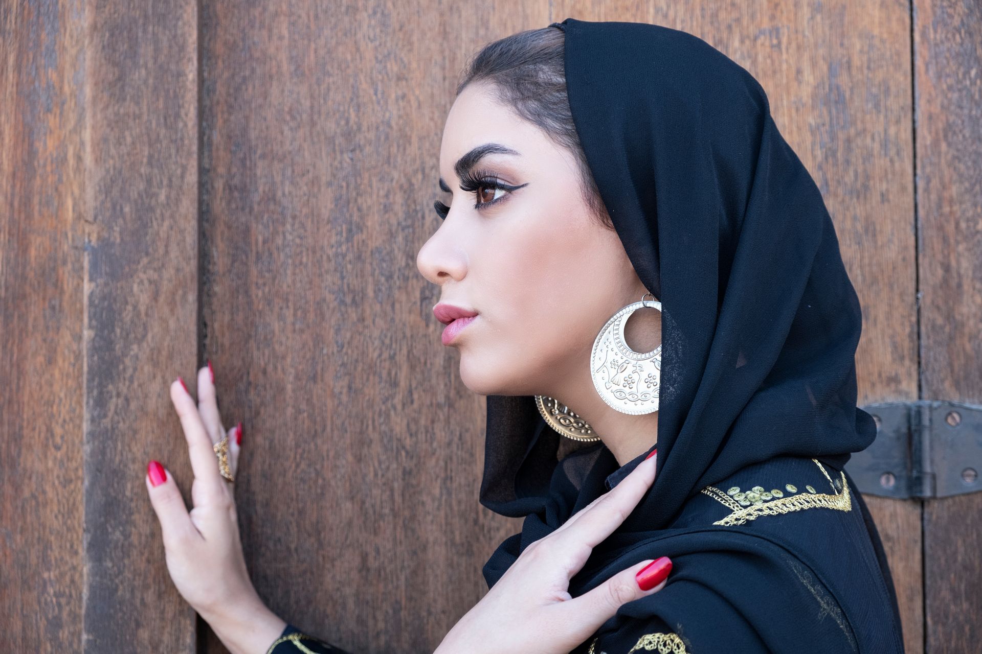 Women's Black Hijab Veil