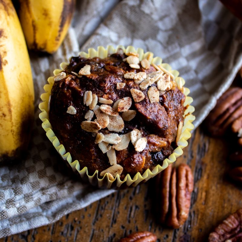 Banana Bread Overnight Oats