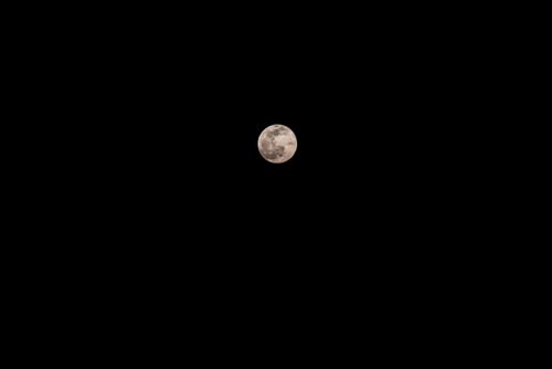 Free Captivating image of the full moon shining brightly against a clear night sky. Stock Photo