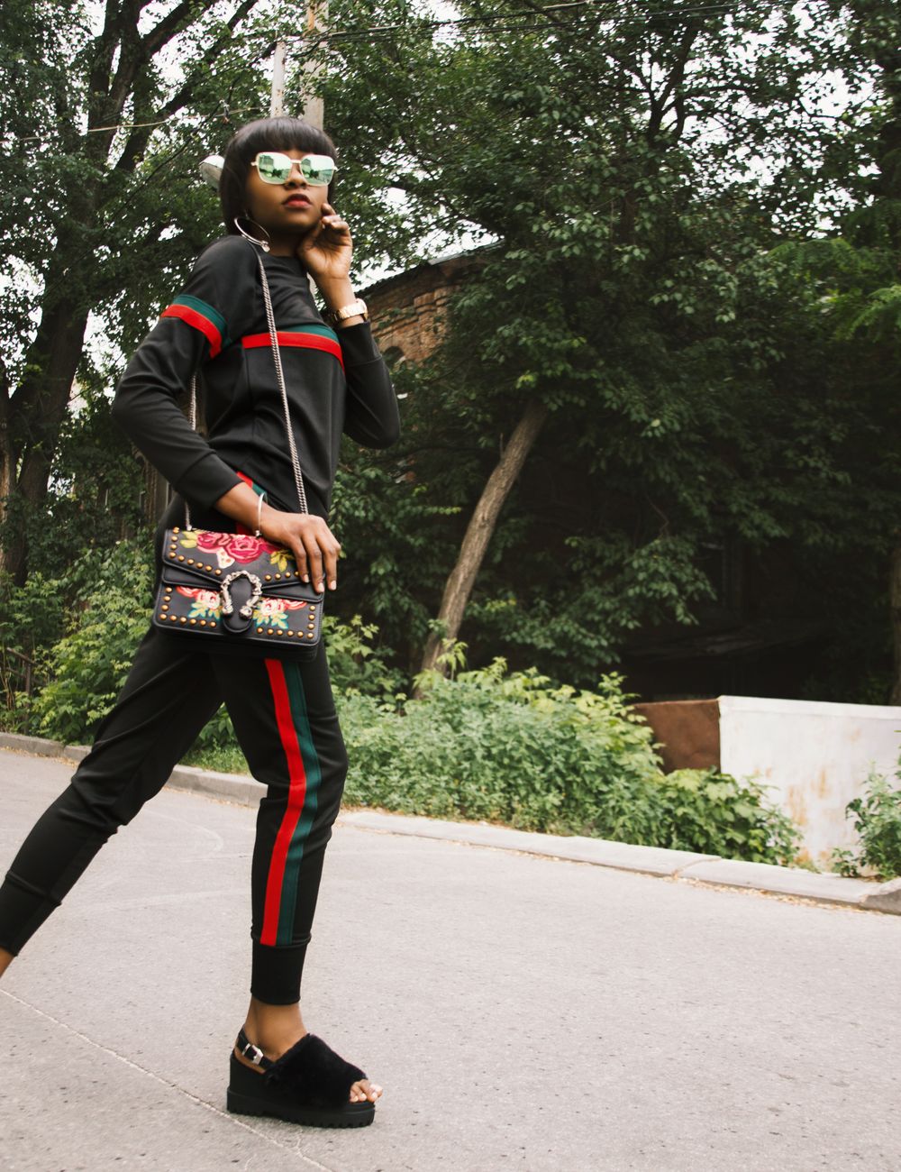 Colorblock Tracksuit